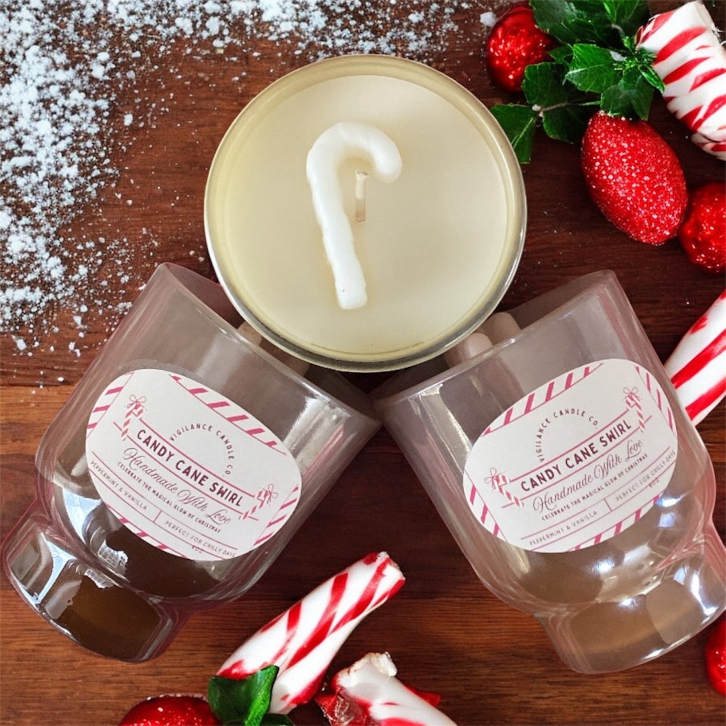 Candy Cane Swirl 6oz